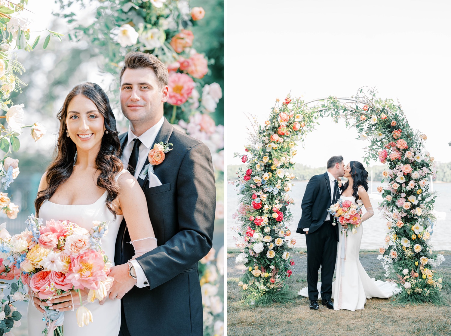 Bride & Groom Portraits at Glen Foerd Mansion