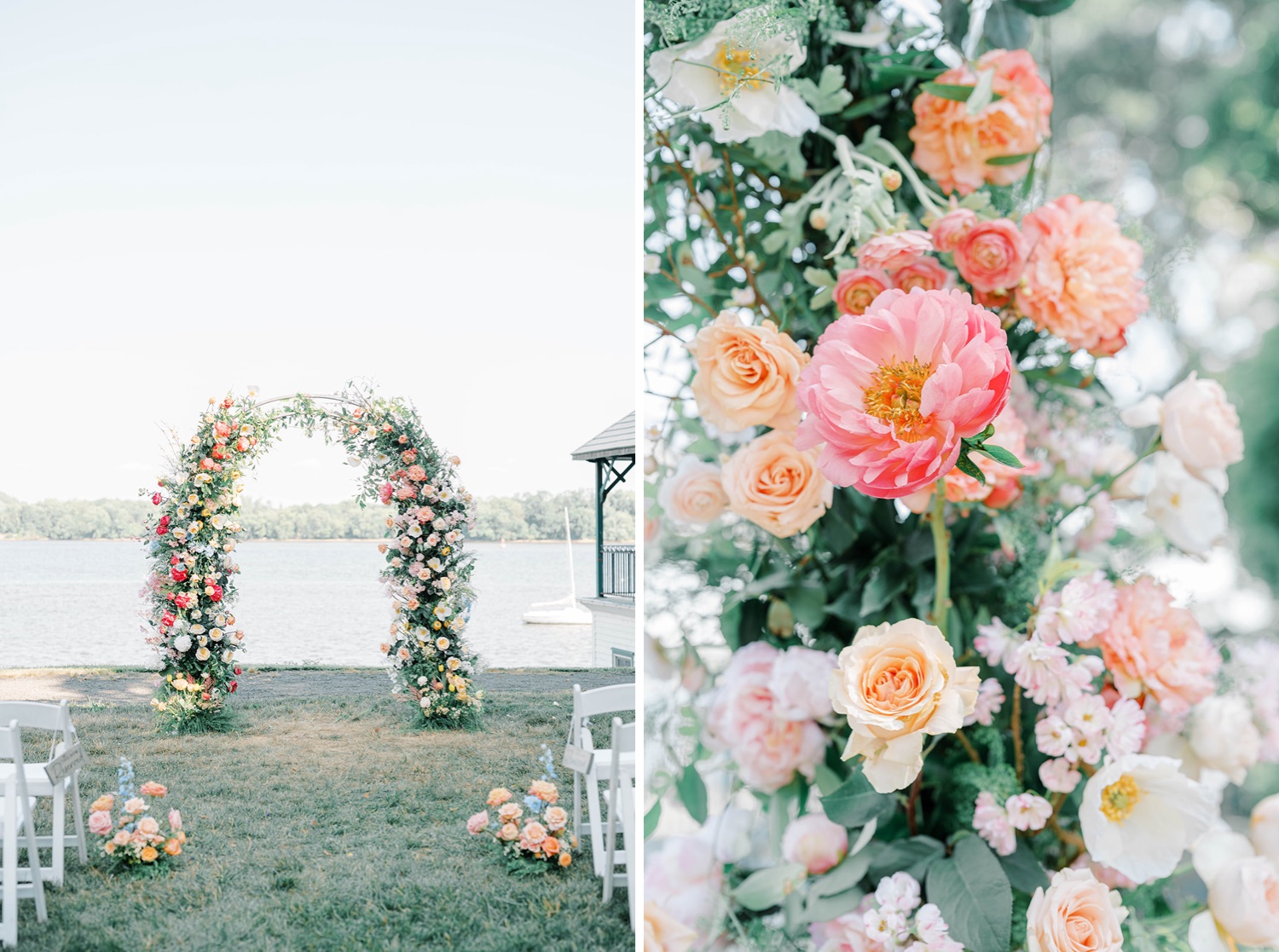 Outdoor Wedding Ceremony Decor