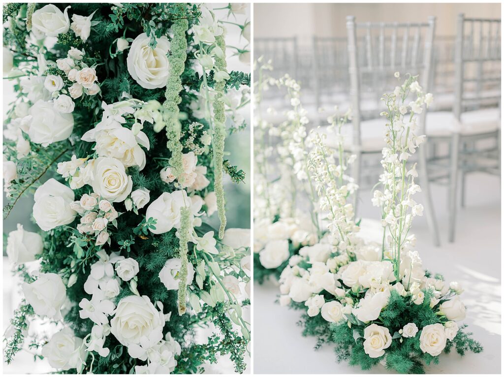 Indoor Wedding Ceremony at the Crystal Plaza New Jersey