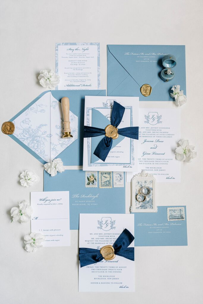 Luxury New Jersey Invitation Suite