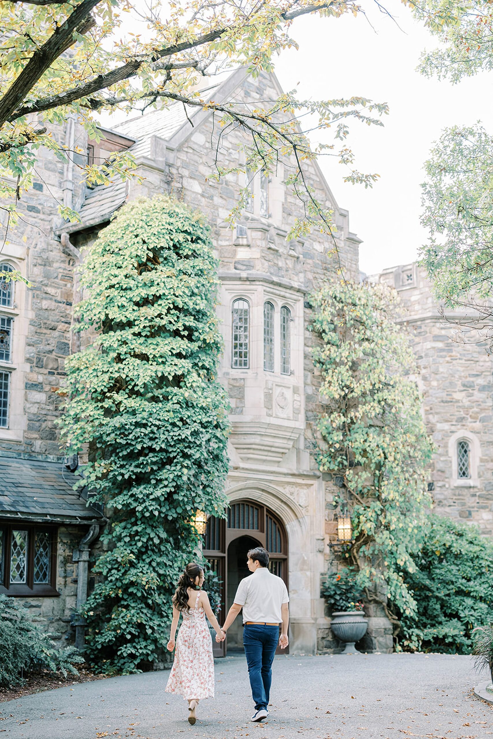 Dreamy NJ Skylands Manor Engagement