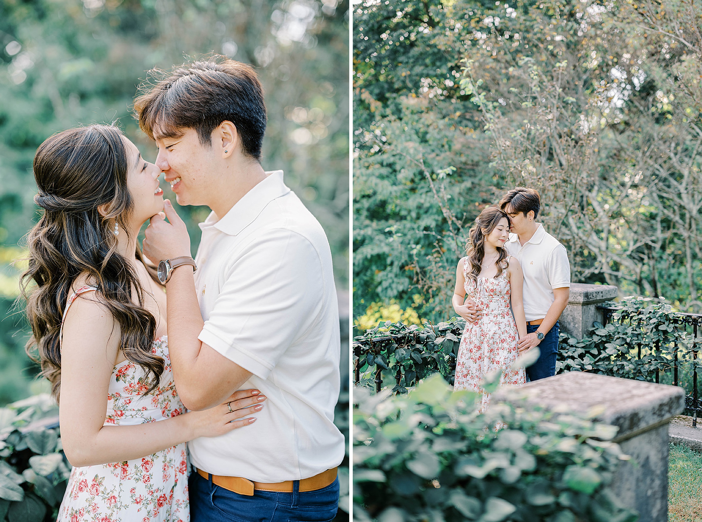 Dreamy NJ Skylands Manor Engagement