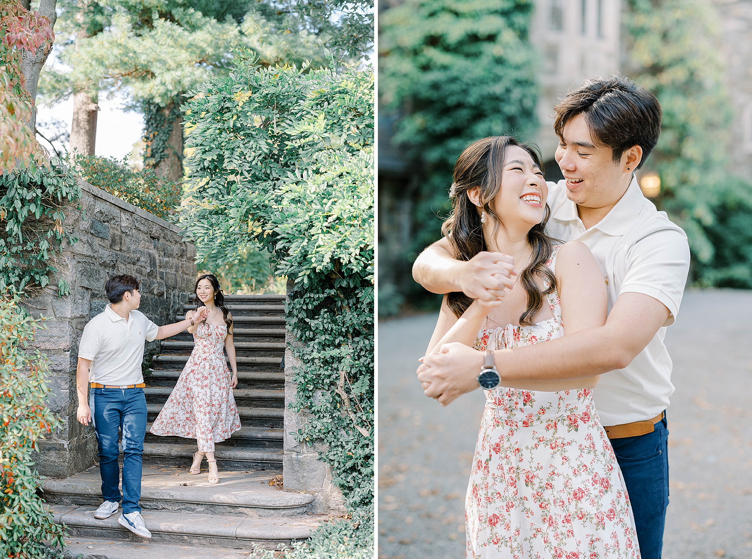 Dreamy NJ Skylands Manor Engagement