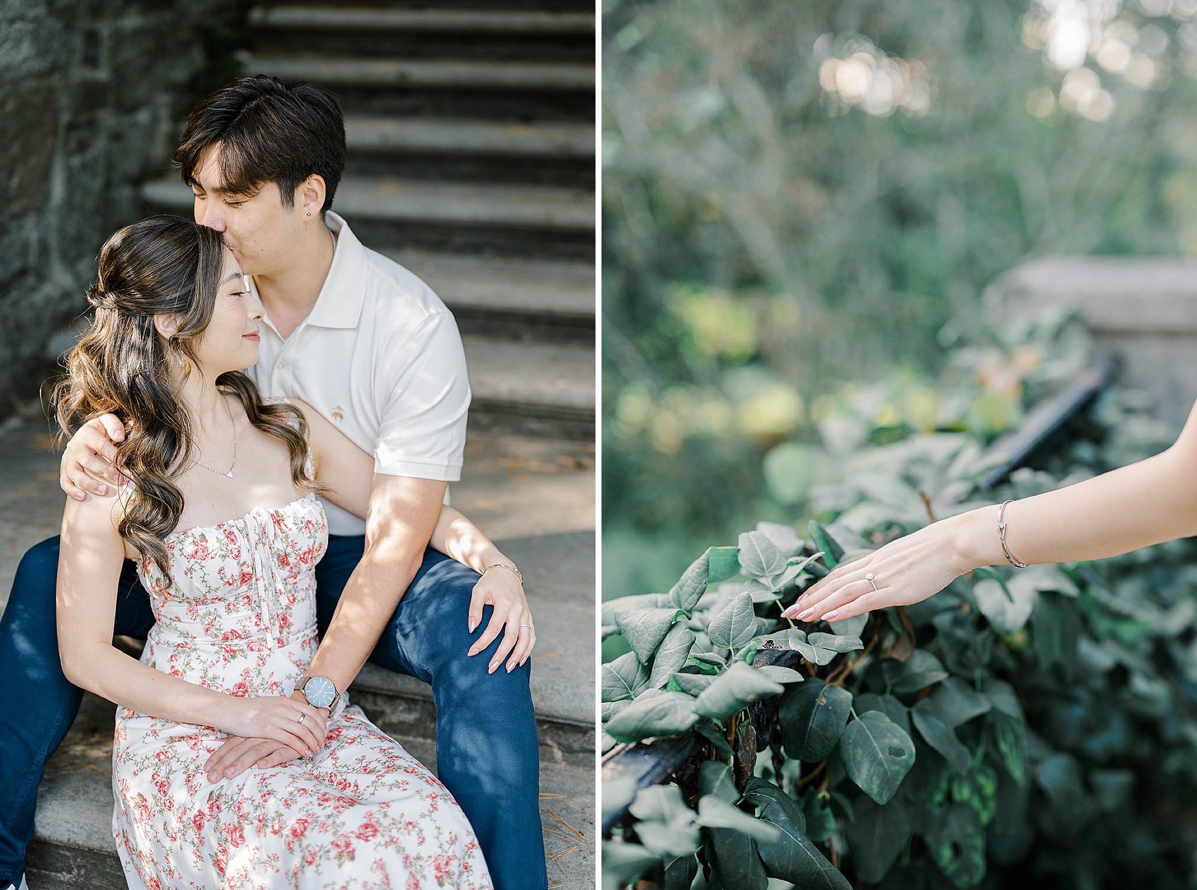 Dreamy NJ Skylands Manor Engagement