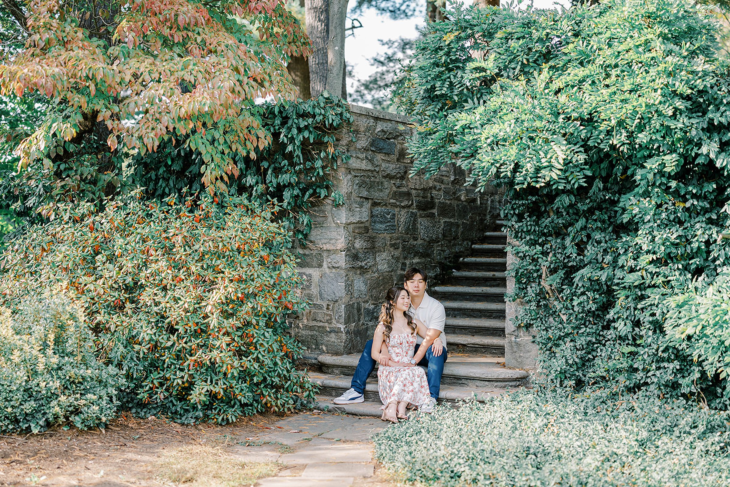 Dreamy NJ Skylands Manor Engagement