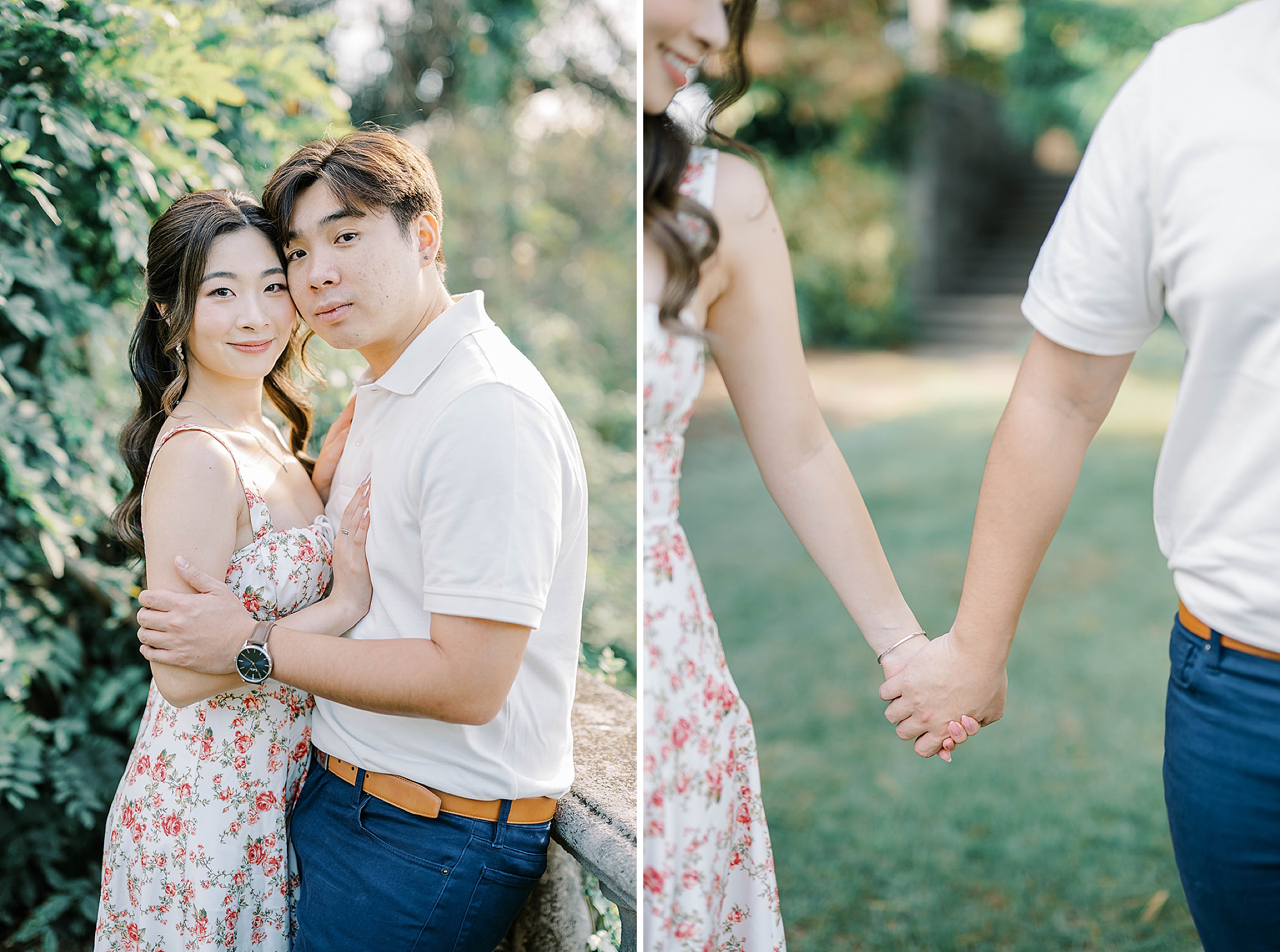 Skylands Manor Fall Engagement Photos