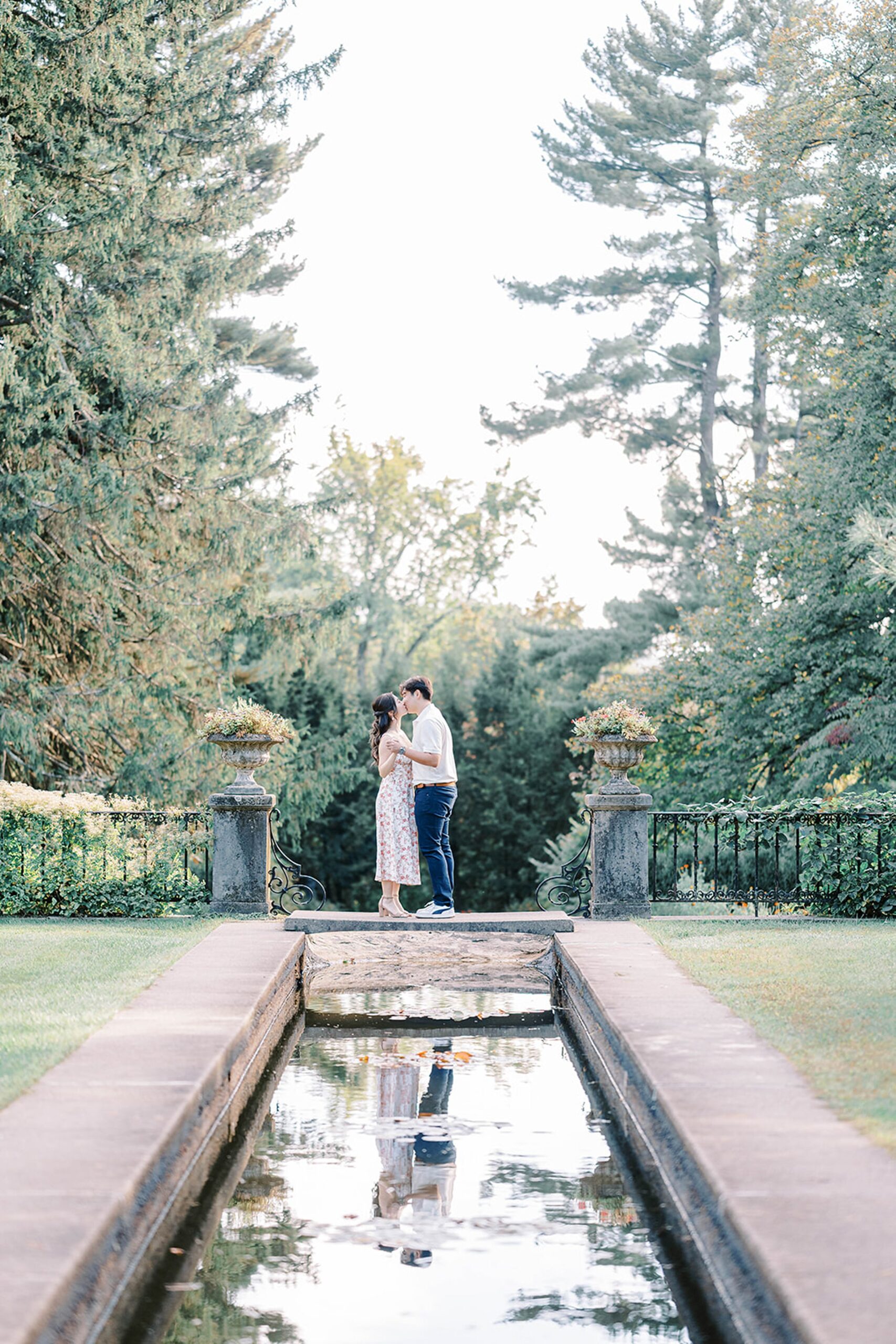 Skylands Manor Fall Engagement Photos