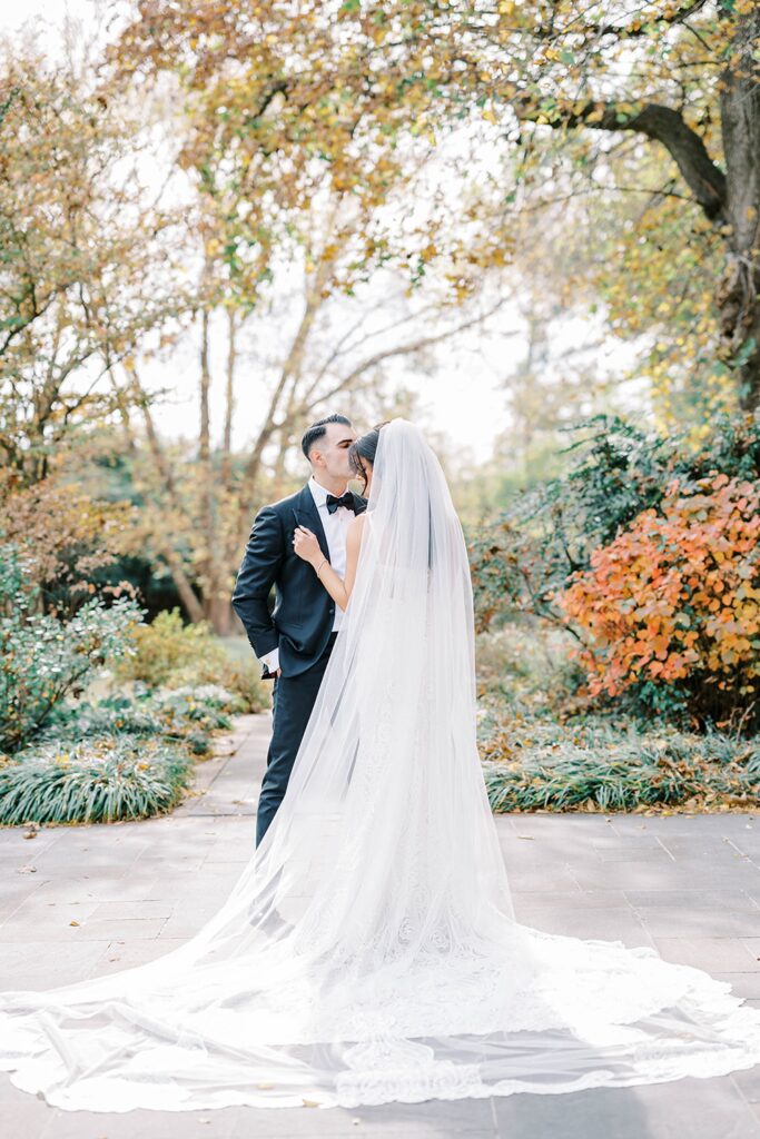 Bride and Groom Portraits at Greenville Country Club