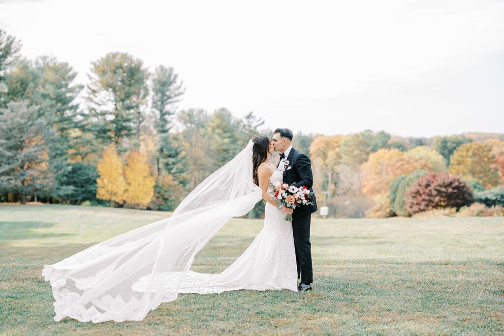 Bride and Groom Portraits at Greenville Country Club