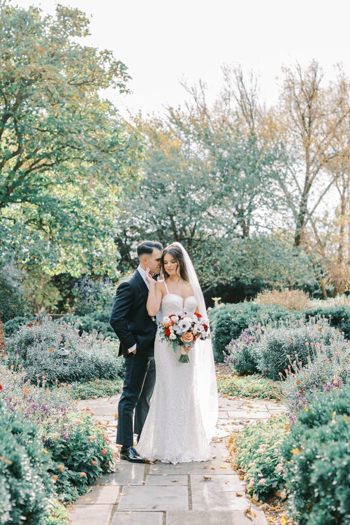 Bride and Groom Portraits at Greenville Country Club