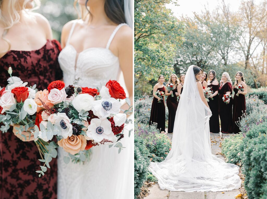 Bride and Groom Portraits at Greenville Country Club