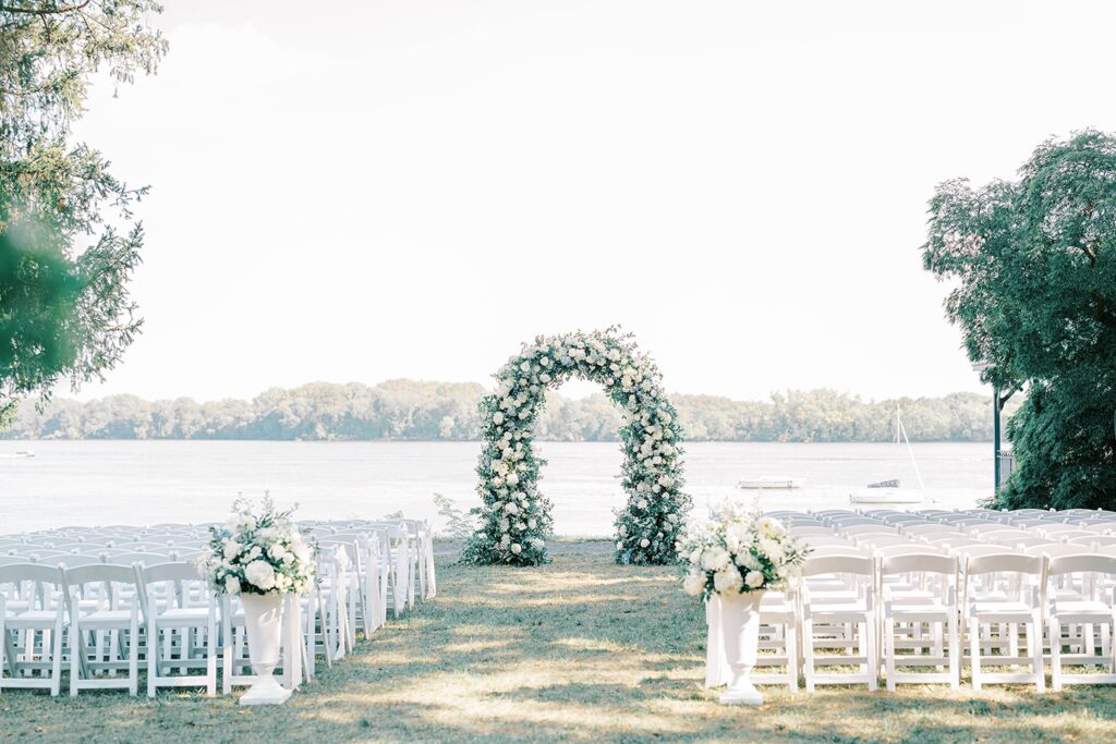 Glen Foerd on the Delaware Wedding Ceremony