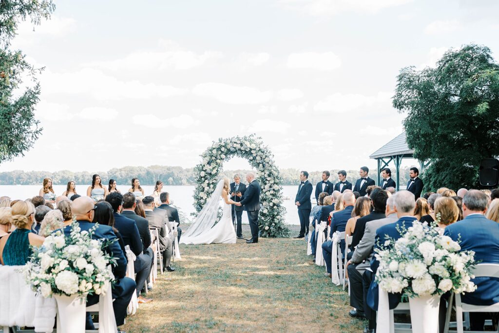 Glen Foerd on the Delaware Wedding Ceremony