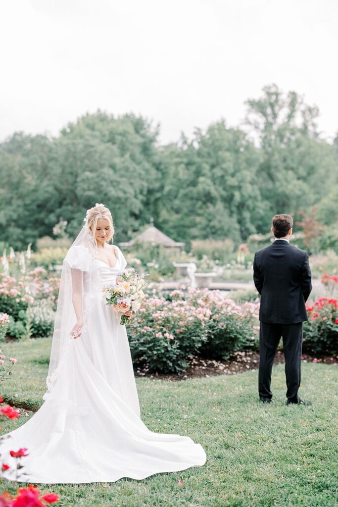 First Look in Philadelphia Wedding Venue