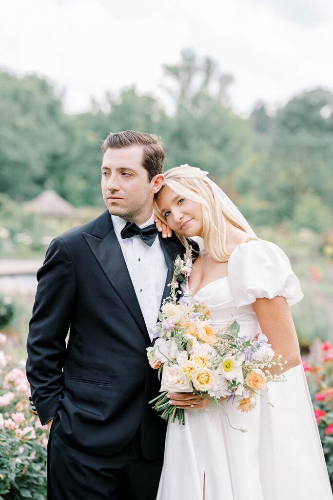 Morris Arboretum Wedding Portraits