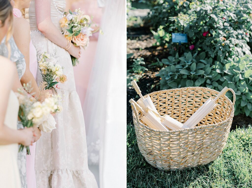 Wedding Ceremony at Morris Arboretum Philadelphia