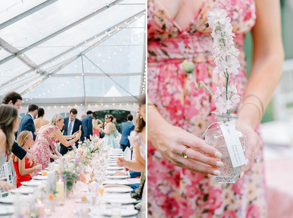 Tented wedding Reception in Philadelphia