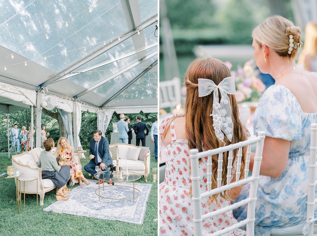 Tented wedding Reception in Philadelphia