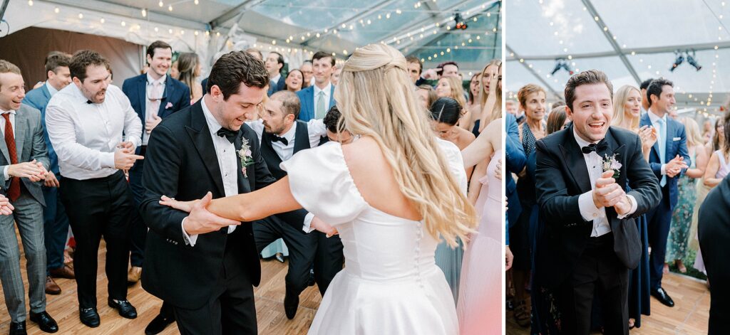 Tented wedding Reception in Philadelphia