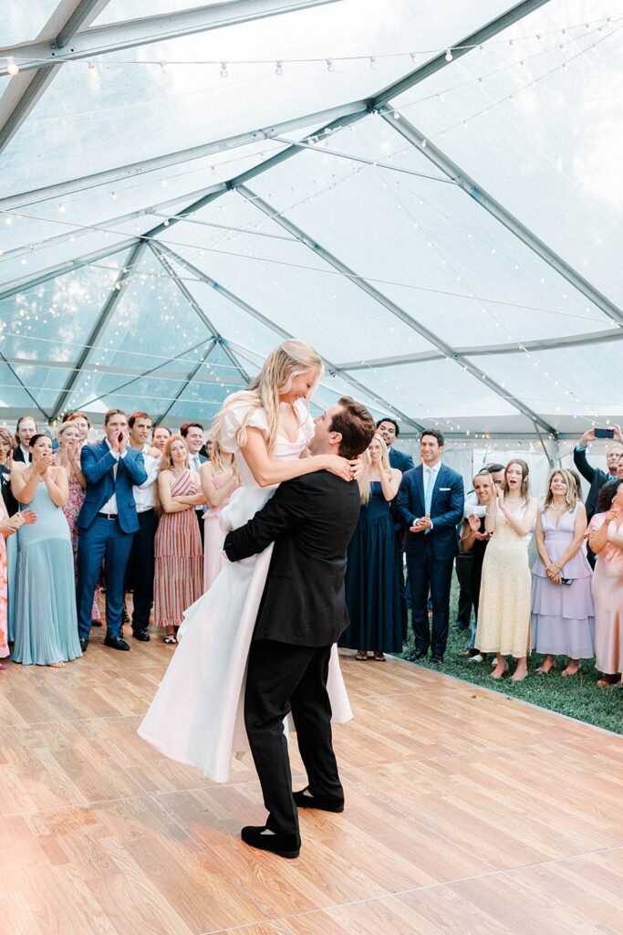 Tented wedding Reception in Philadelphia