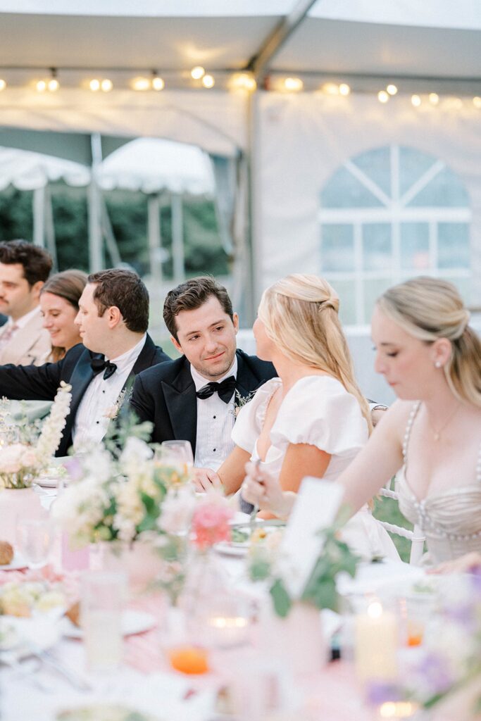 Tented wedding Reception in Philadelphia