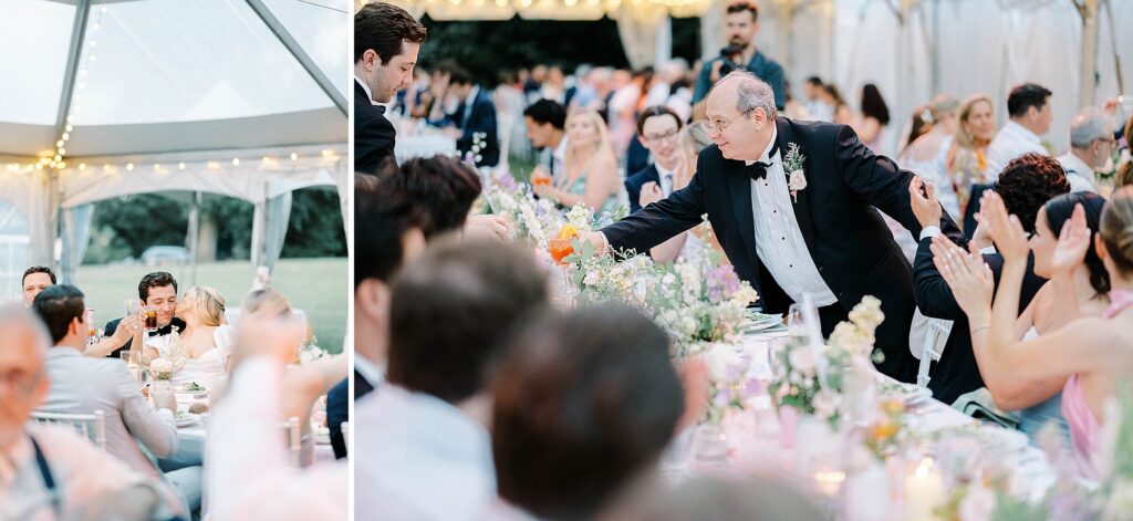 Tented wedding Reception in Philadelphia