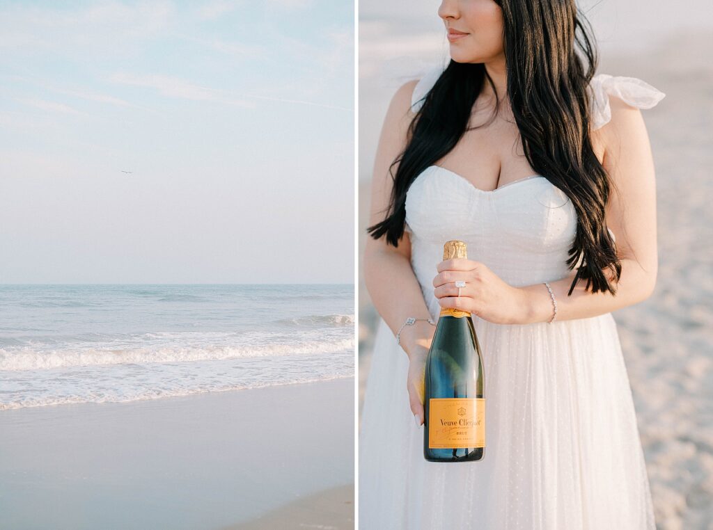 NJ Beach Engagement Photos