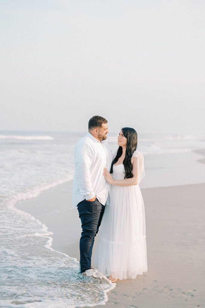 NJ Beach Engagement Photos