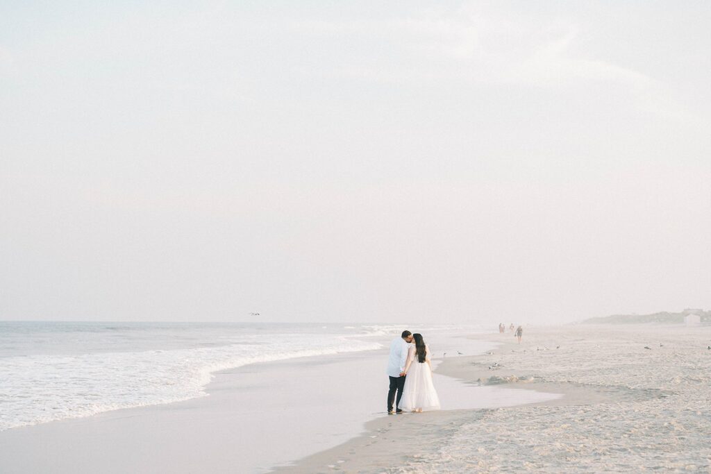 NJ Beach Engagement Photos