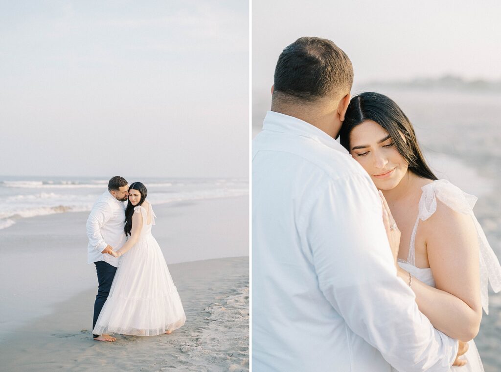 NJ Beach Engagement Photos