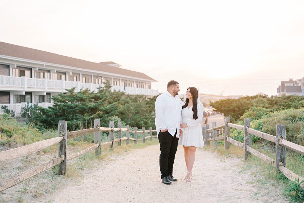 New Jersey Beach Engagement Photos