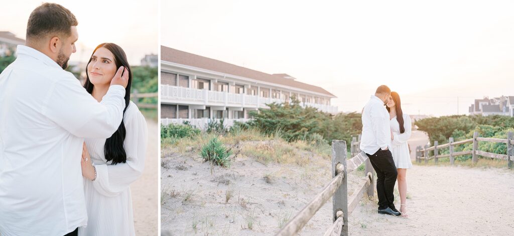 New Jersey Beach Engagement Photos