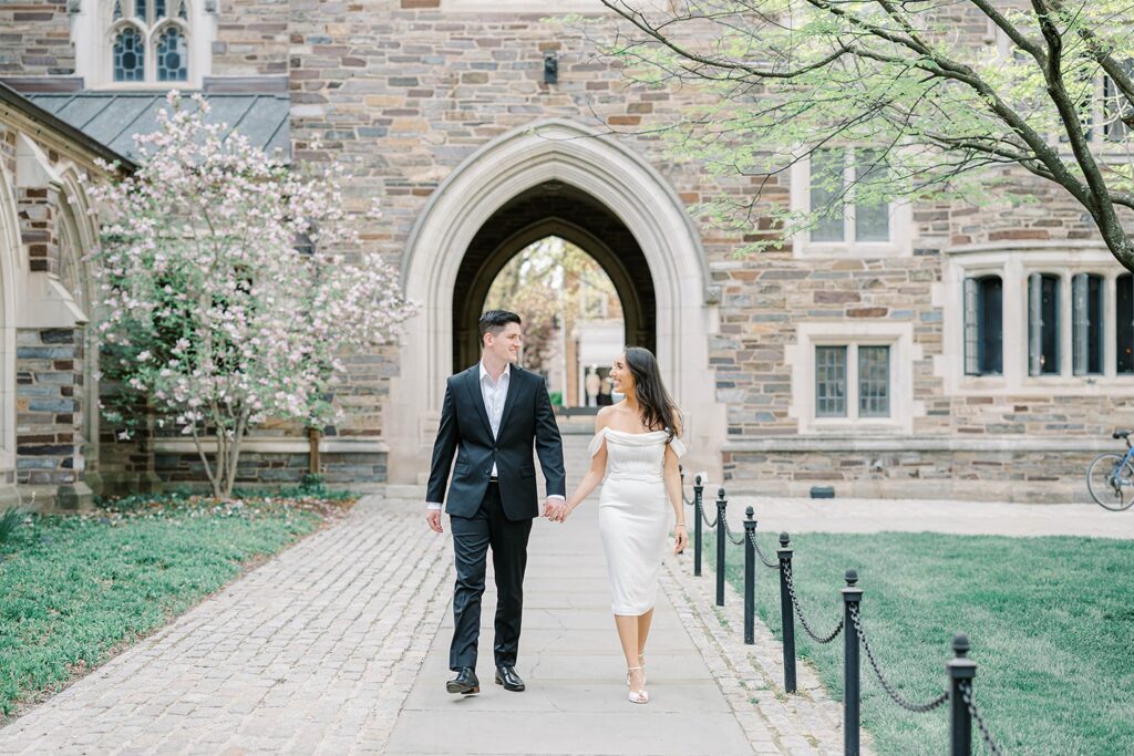 Princeton University Engagement Photos