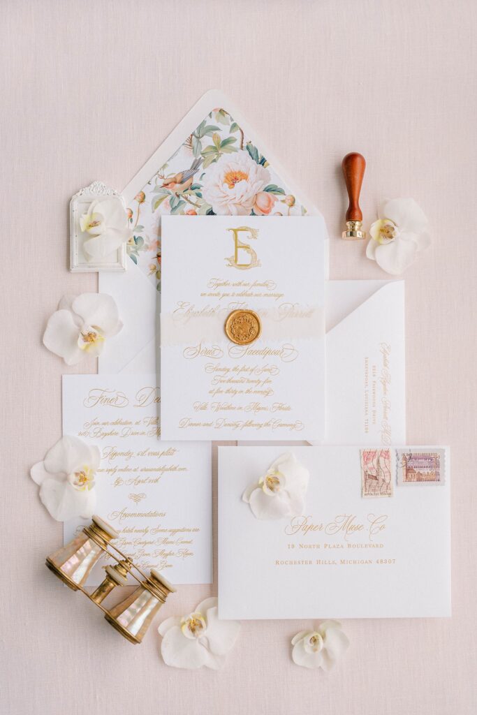 Villa Woodbine Wedding Details
