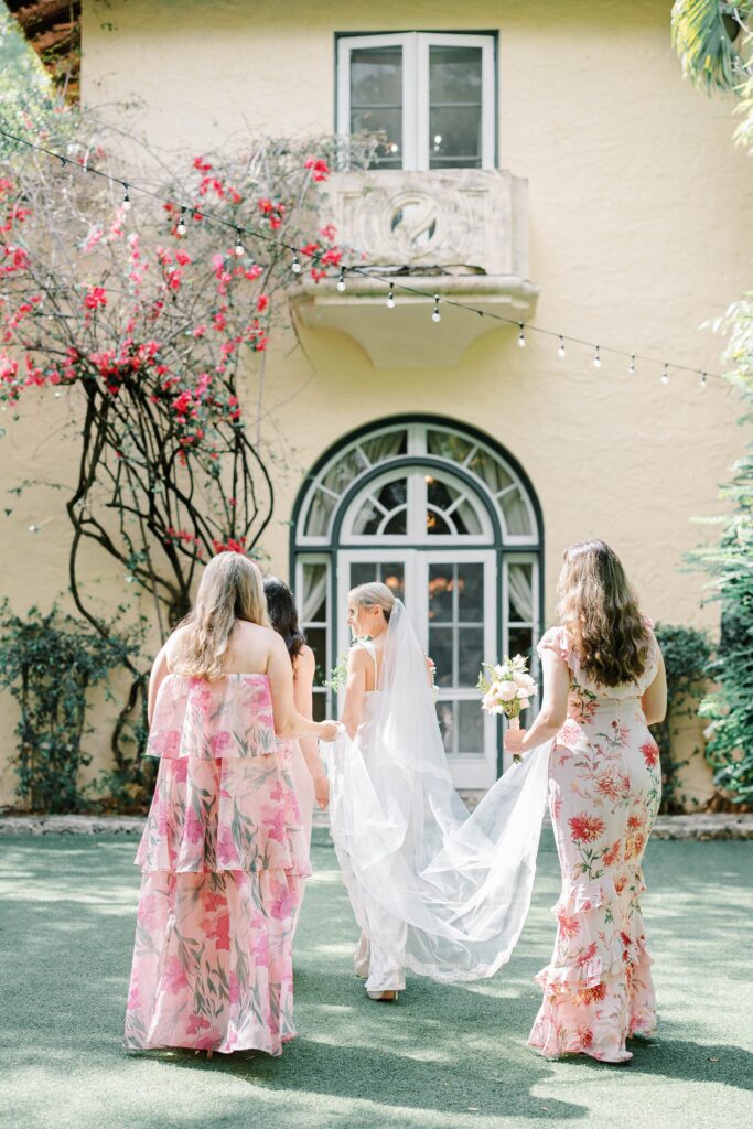 Bridesmaids at Villa Woodbine Miami