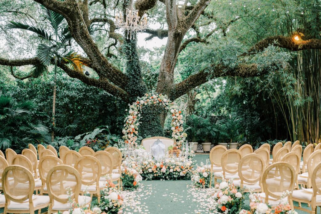Persian Wedding Ceremony at Villa Woodbine Miami 