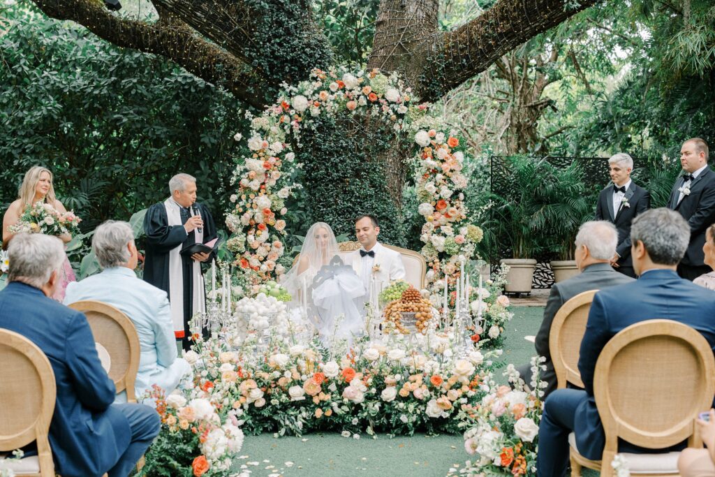 Persian Wedding Ceremony at Villa Woodbine Miami 