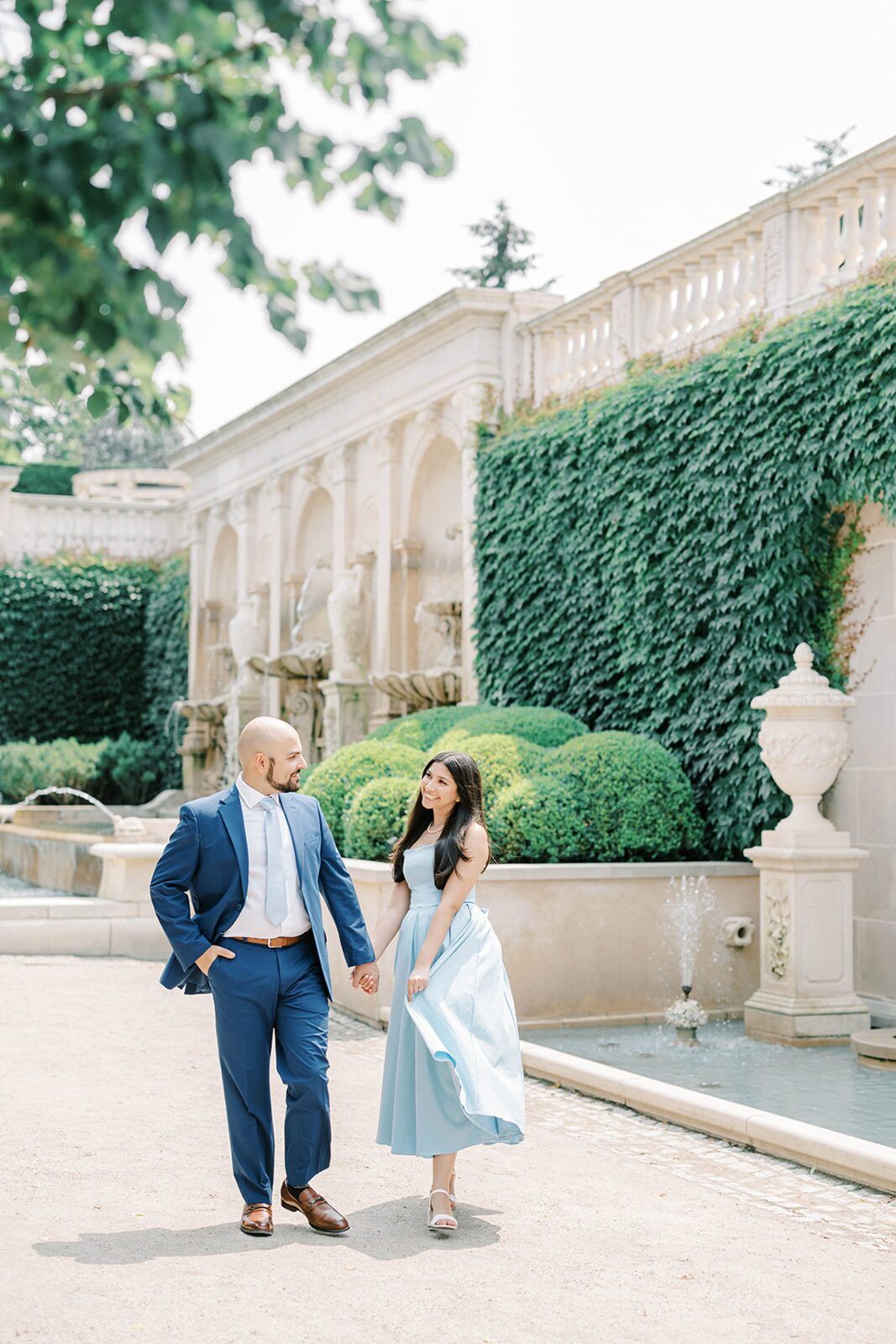 Longwood Gardens Engagement Photos