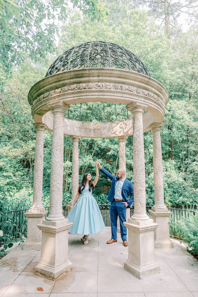 Longwood Gardens Engagement Photos