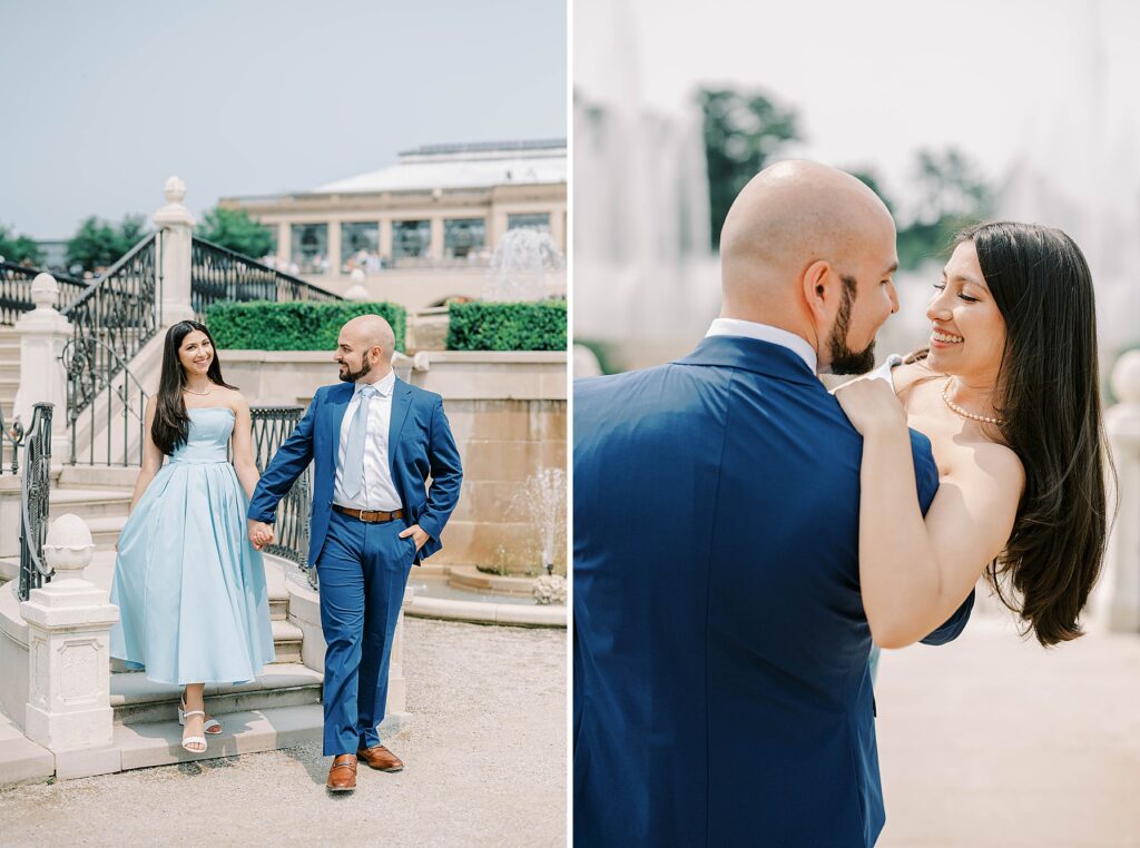 Engagement Photos at Longwood Gardens