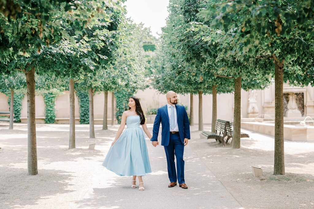 An Engagement Session at Longwood Gardens