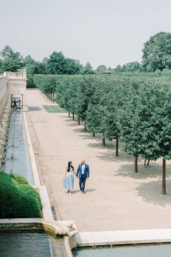 An Engagement Session at Longwood Gardens