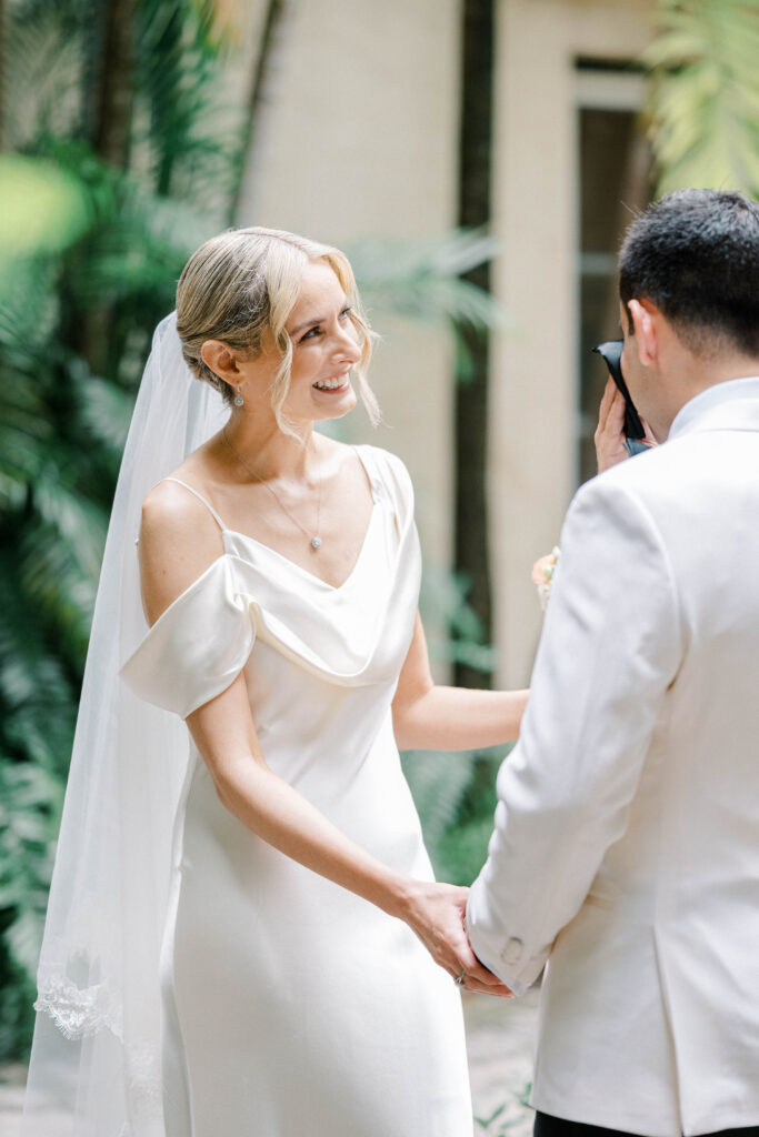 Bride and Groom Photos at Villa Woodbine Miami Florida