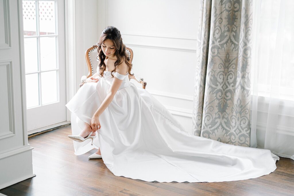 Bride Getting Ready at The Park Savoy 