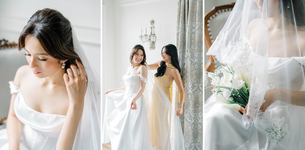 Bride Getting Ready at The Park Savoy 