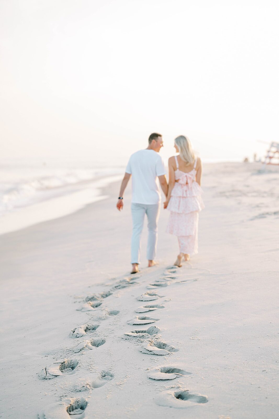 Cape May engagement photography capturing laughter and love