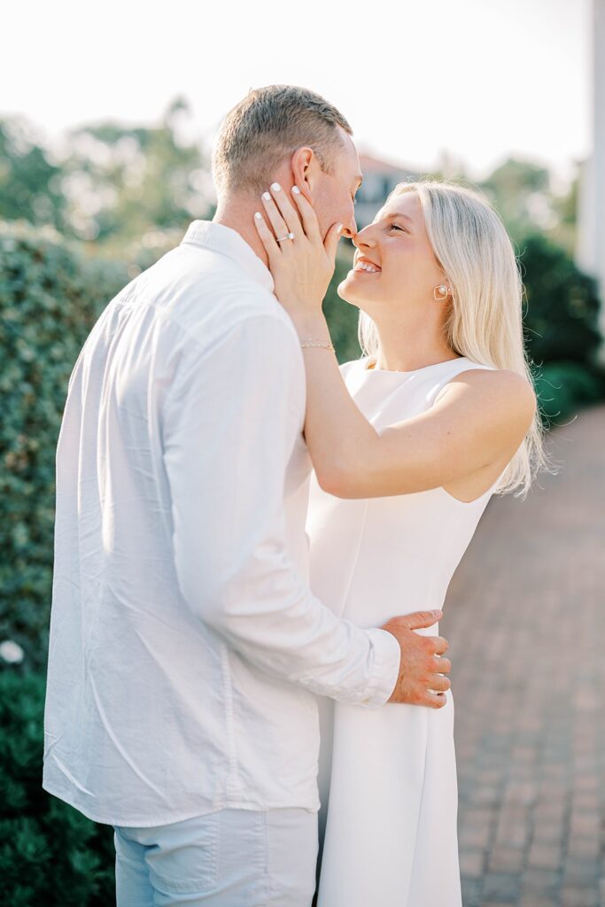 Natural and candid Cape May New Jersey engagement photos