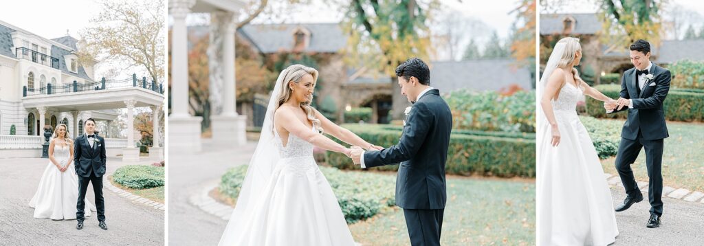 Bride and groom portraits at Ashford Estate