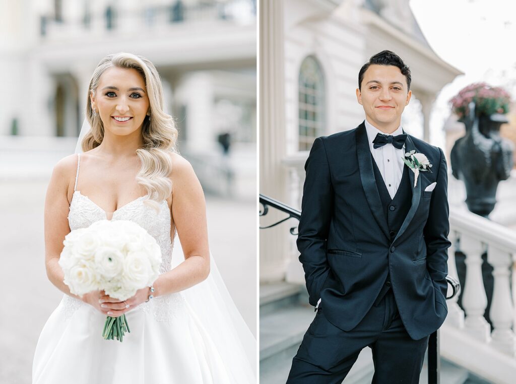 Bride and groom portraits at Ashford Estate