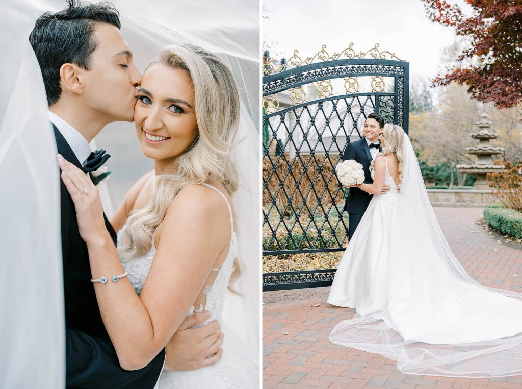 Ashford Estate outdoor fall wedding photos